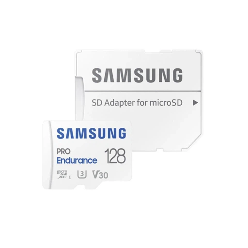 Карта памяти Samsung PRO Endurance+ microSDXC 128GB (с адаптером)